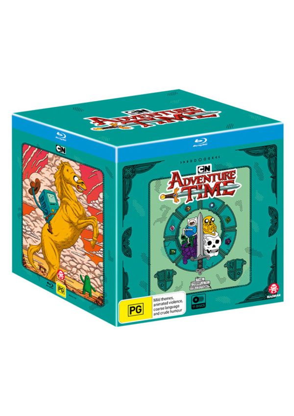 Cover Art for 9322225233102, Adventure Time Complete Collection 1 - 10 Boxset (blu-ray) by Madman