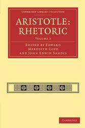 Cover Art for 9781108009669, Aristotle: Rhetoric by Edward Meredith Cope
