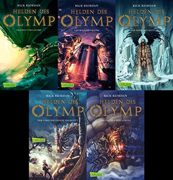 Cover Art for 8601410607494, By Rick Riordan Percy Jackson and the Olympians 5 Book Paperback Boxed Set (New Covers W/Poster) (Percy Jackson & th (Box Pap/Ps) [Paperback] by Rick Riordan