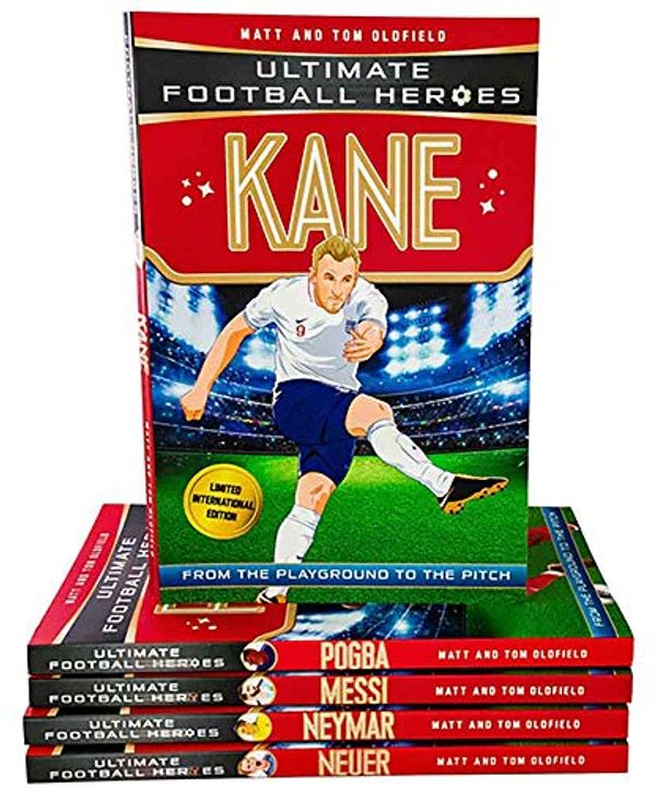 Cover Art for 9781446270981, Ultimate Football Heroes Collection 5 Books Set limited international edition (Kane, Neymar, Neuer, Pogba, Messi) by Matt & Tom Oldfield