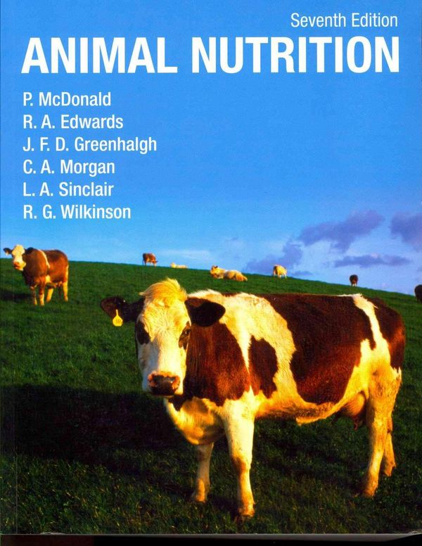 Cover Art for 9781408204238, Animal Nutrition by Peter McDonald