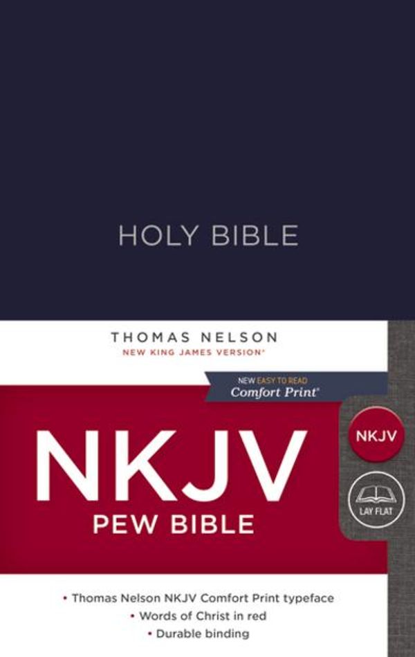Cover Art for 9780785215943, NKJV Pew Bible Red Letter Edition [Blue] by Thomas Nelson