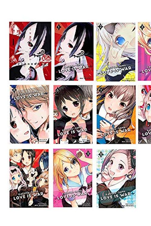 Cover Art for B07TQ4YYBC, Kaguya-sama: Love Is War Manga Vol 1 - 9 Original Sticky by Aka Akasaka