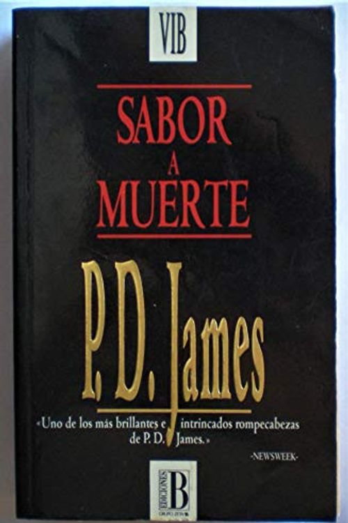 Cover Art for 9788440632692, Sabor a Muerte by P. D. James