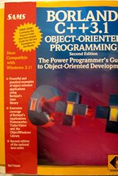 Cover Art for 9780672301407, Borland C++ Object-oriented Programming: Version 3.1 by Ted Faison
