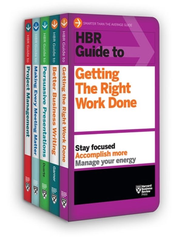 Cover Art for 9781633694248, HBR Guides to Being an Effective Manager Collection (5 Books) (HBR Guide Series)HBR Guide by Harvard Business Review