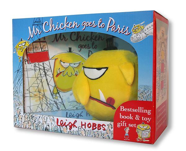 Cover Art for 9781760293024, Mr Chicken Goes to Paris Book and Toy Gift Set by Leigh Hobbs