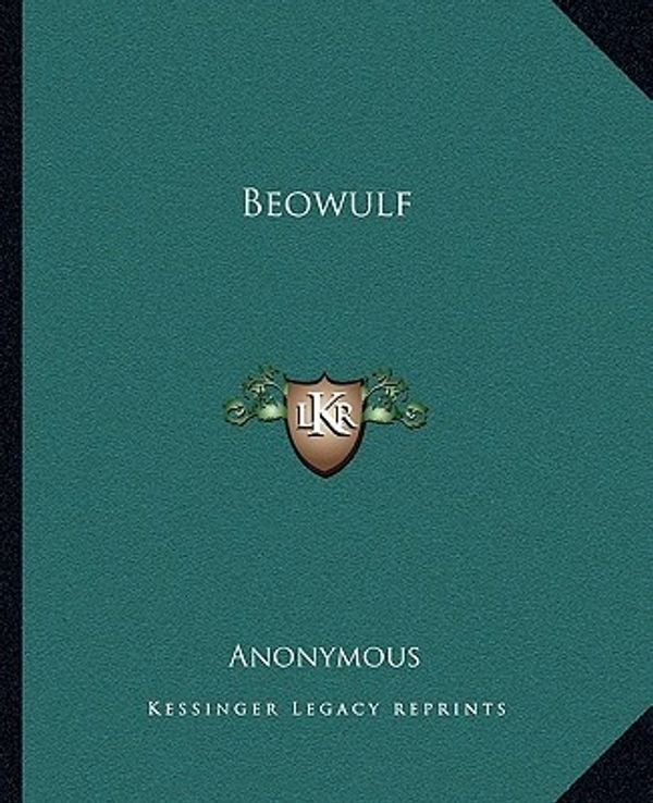 Cover Art for 9781162655215, Beowulf by Anonymous