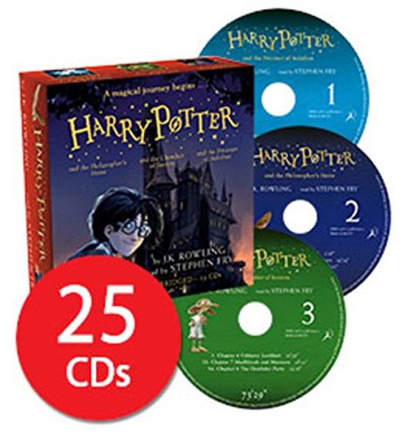 Cover Art for 9781408896402, Harry Potter Books 1-3: Audio Collection - 25 CDs Stephen Fry by Unknown
