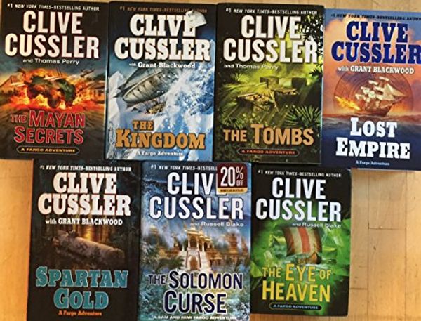 Cover Art for 0746278844112, Fargo Adventures Series by Clive Cussler Hardcover Set of 7 Books by Clive Cussler
