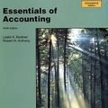 Cover Art for 9780137008063, Essentials of Accounting by Robert N. Anthony