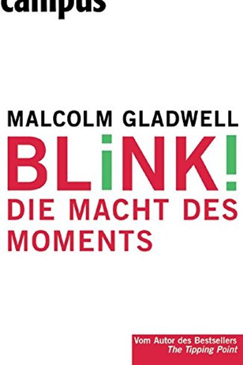 Cover Art for 9783593377797, Blink! by Malcolm Gladwell