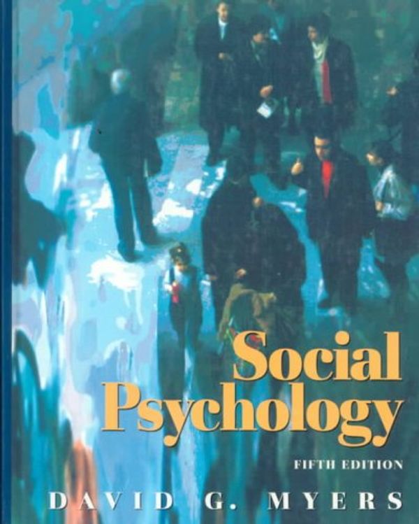 Cover Art for 9780070443778, Social Psychology by David G Myers