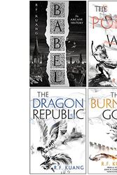 Cover Art for 9789124223069, R.F. Kuang Collection 4 Books Set (Babel [Hardcover], The Poppy War, The Dragon Republic, The Burning God) by R.F. Kuang
