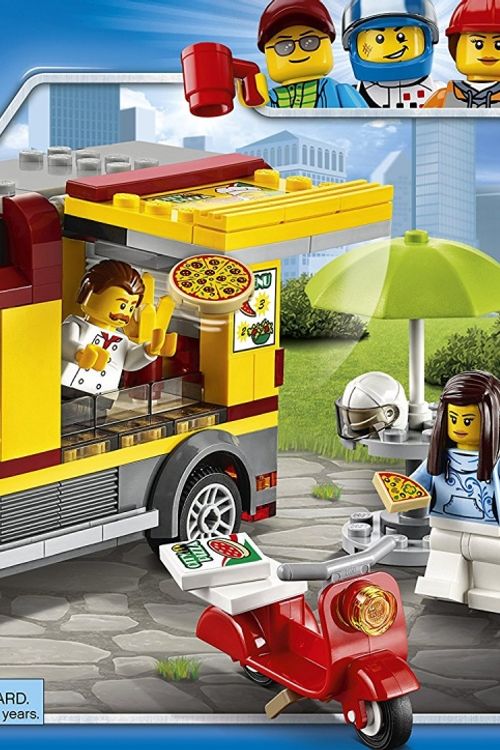 Cover Art for 0673419264693, Pizza Van Set 60150 by LEGO