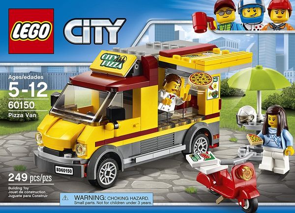 Cover Art for 0673419264693, Pizza Van Set 60150 by LEGO