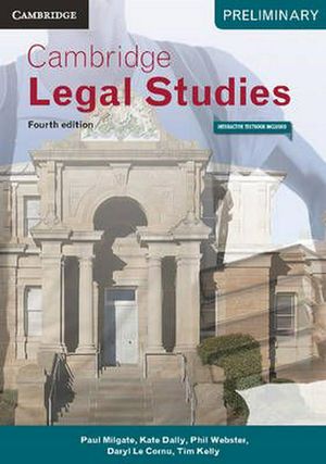 Cover Art for 9781316621059, Cambridge Preliminary Legal Studies 4ed Pack (Textbook and Interactive Textbook) by Paul Milgate