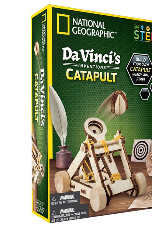 Cover Art for 0816448024931, National Geographic Da Vinci's DIY Science & Engineering Construction Kit- Build Your Own Wooden Model of The Original Catapult by NATIONAL GEOGRAPHIC
