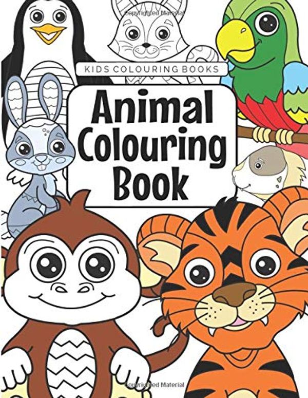 Cover Art for 9781719166799, Kids Colouring Books Animal Colouring Book: Super Fun Animal Colouring Book for Kids aged 3-8 by Foundation, The Future Teacher