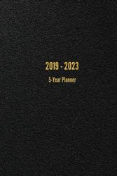 Cover Art for 9781947399075, 2019-2023 5-Year Planner: 60-Month Calendar (Black) by I. S. Anderson