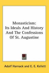 Cover Art for 9780548081464, Monasticism by Adolf Harnack