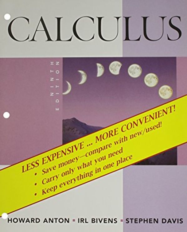 Cover Art for 9780470936702, Calculus by Howard Anton