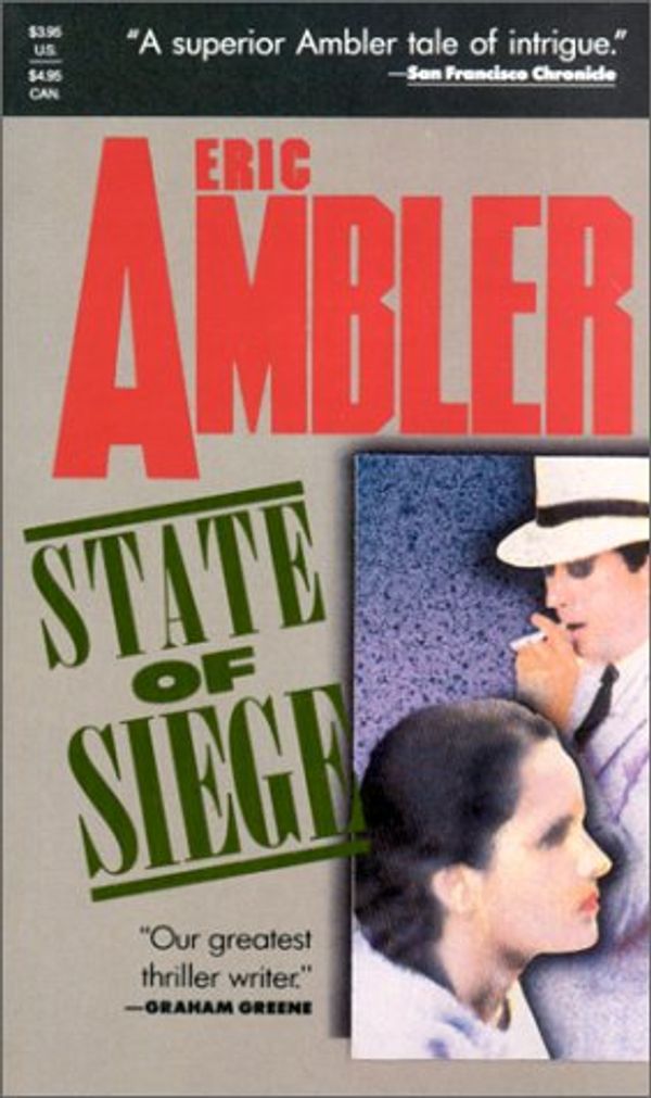 Cover Art for 9780881847178, State of Siege by Eric Ambler