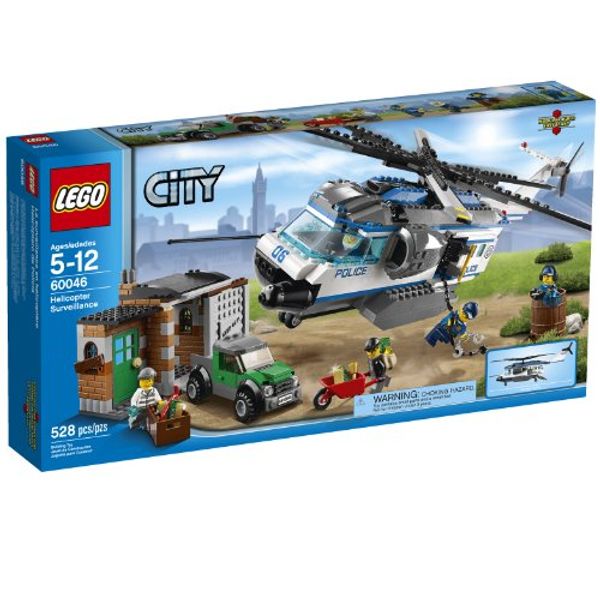 Cover Art for 0673419206921, Helicopter Surveillance Set 60046 by LEGO