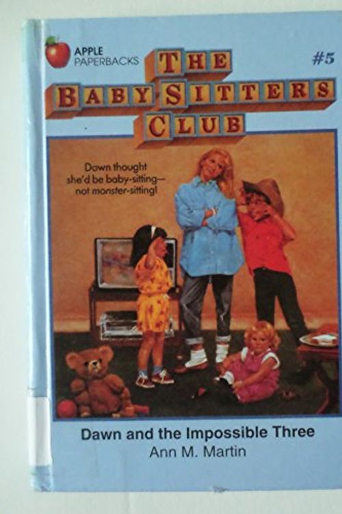 Cover Art for 9780606005456, Dawn and the Impossible Three (Baby-Sitters Club) by Ann M. Martin