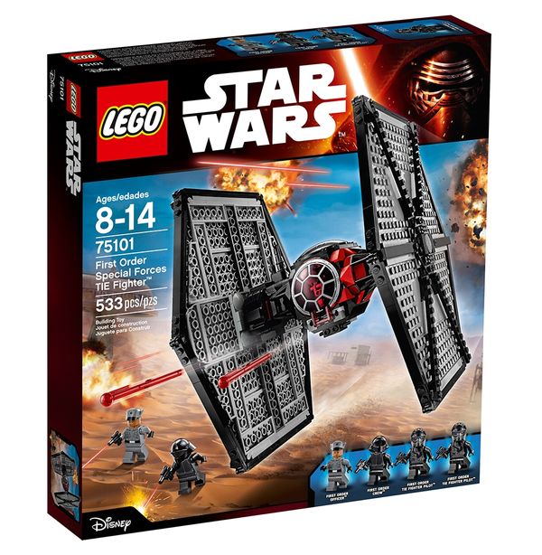 Cover Art for 5702015352130, First Order Special Forces TIE Fighter Set 75101 by LEGO