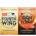 Cover Art for 4058364006400, Die unwiderstehlichen Geschichten von 'Fourth Wing & Iron Flame' | Im Bundle - Band 1&2 (Flammengeküsst) by Rebecca Yarros