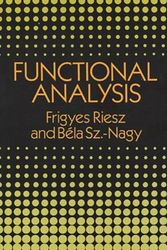 Cover Art for 9780486662893, Functional Analysis by Frigyes Riesz