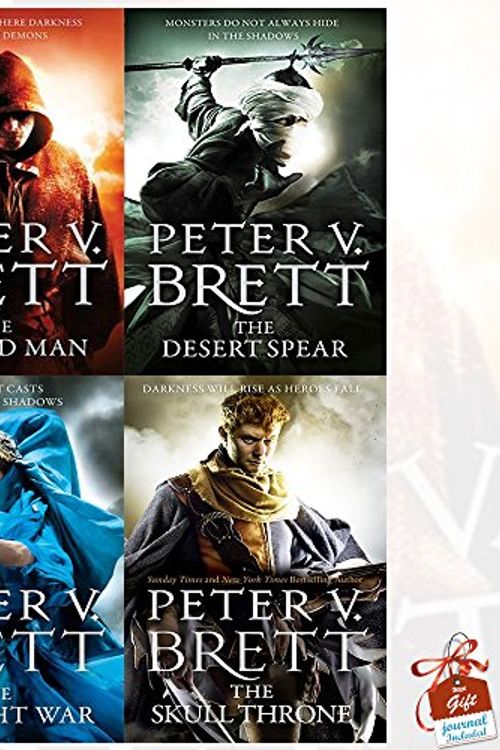 Cover Art for 9789123598304, The Demon Cycle Series Peter V. Brett Collection 4 Books Set With Gift Journal (The Painted Man, The Desert Spear, The Daylight War, The Skull Throne) by Peter V. Brett