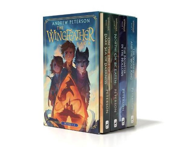 Cover Art for 9780593235690, Wingfeather Saga Boxed Set: On the Edge of the Dark Sea of Darkness; North! Or Be Eaten; The Monster in the Hollows; The Warden and the Wolf King (The Wingfeather Saga) by Andrew Peterson