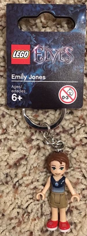 Cover Art for 0673419252874, Emily Jones Key Chain Set 853559 by LEGO