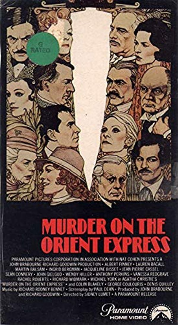 Cover Art for 9780792104841, Murder on the Orient Express by Agatha Christie