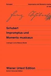 Cover Art for 9783850557368, Impromptus & Moments Musicaux by Franz Schubert