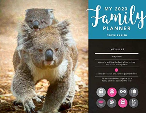 Cover Art for 9347301008450, Steve Parish Family Organiser 2020 Horizontal Wall Calendar by Browntrout by 