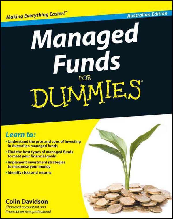 Cover Art for 9781742169422, Managed Funds for Dummies Australian Edition by Colin Davidson