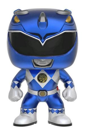 Cover Art for 0889698108591, Funko POP TV Power Rangers - Blue Ranger Metallic Gamestop Exclusive by Power Rangers