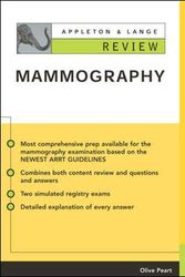 Cover Art for 9780071378284, Appleton & Lange Review of Mammography (Appleton & Lange Review Book) by Olive Peart
