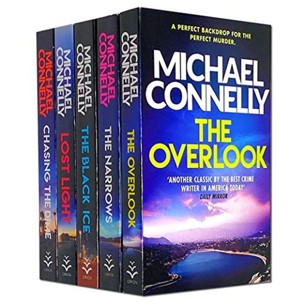 Cover Art for 9789526543543, Michael Connelly 5 Books Set Collection Set, The Black Ice, The Narrows, The Overlook, Chasing the Dime, Lost Light by Michael Connelly