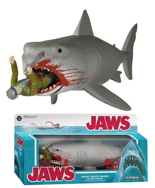 Cover Art for 9747066739727, Funko Reaction Jaws Bloody Great White Shark & Quint Final Battle (SDCC 2015 Exclusive) by Unknown