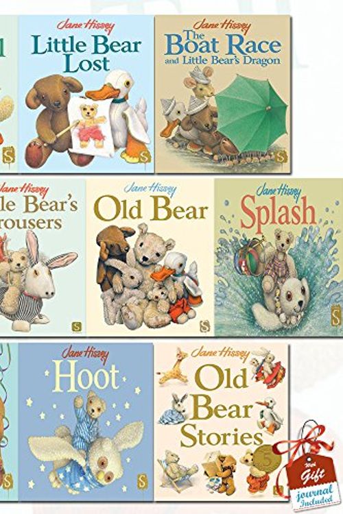 Cover Art for 9789123597796, Jane Hissey Collection Old Bear Series 10 Books Bundle Collection With Gift Journal (Jolly Tall, Little Bear Lost, The Boat Race and Little Bear's Dragon, The All-Together Painting, Little Bear's Trousers, Old Bear, Splash, Ruff, Hoot, Old Bear Stories) by Jane Hissey
