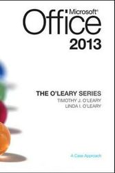 Cover Art for 9780073519371, The O’Leary Series: Microsoft Office 2013 by O'Leary, Linda, O'Leary, Timothy