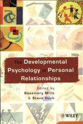 Cover Art for 9780471998808, The Developmental Psychology of Personal Relationships (Wiley Series on Social and Personal Relationships) by Rosemary S. l. Mills