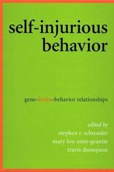 Cover Art for 9781557988850, Self-injurious Behavior by Stephen R. Schroede