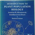 Cover Art for 9780632029730, Introduction to Plant Population Biology by Jonathan Silvertown