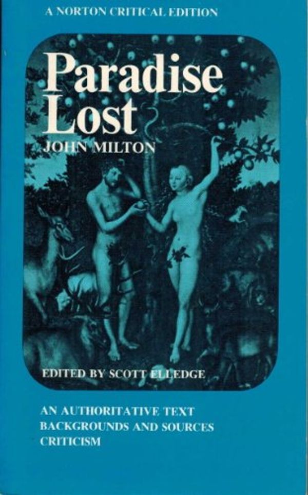 Cover Art for 9780393092301, Paradise Lost by J Milton