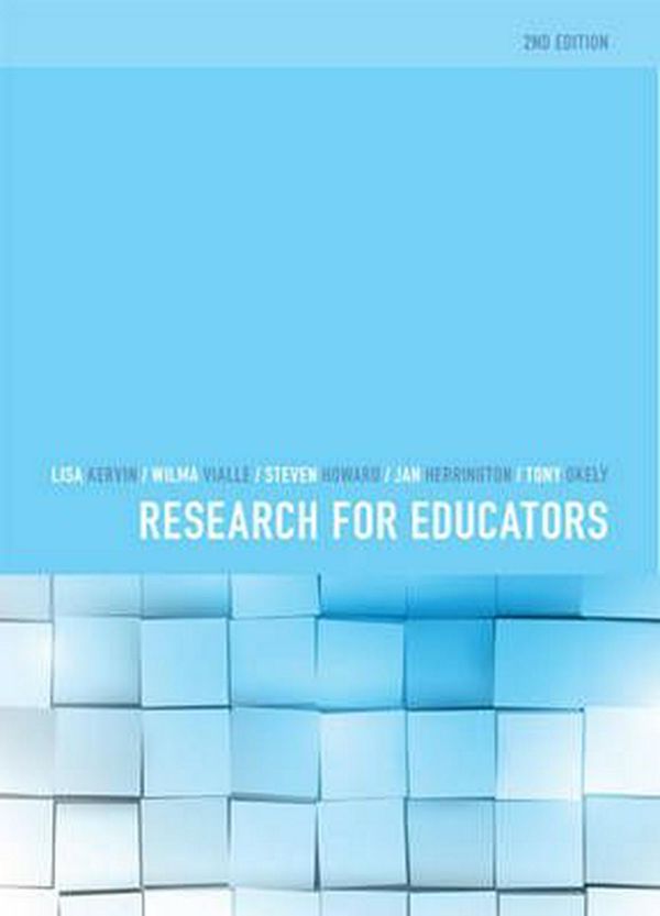 Cover Art for 9780170352826, Research for Educators by Lisa Kervin